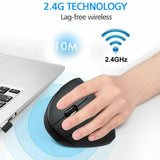 2.4G Wireless Vertical Gaming Mouse