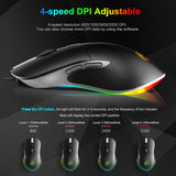 Wired LED Ergonomic Gaming Mouse