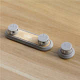 Magnetic cable organizer clip for desk or workspace — keeps charging cables neatly in place and tangle-free