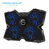 Laptop Gaming Cooler Stand with Four Fan and 2 USB Ports for 14-17inch Laptop