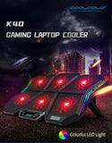 12-17 Inch LED Gaming RGB Laptop Cooler