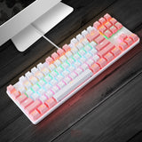 Color Backlit Wired Gaming Mechanical Keyboard