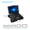 Laptop Gaming Cooler Stand with Four Fan and 2 USB Ports for 14-17inch Laptop