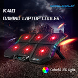 12-17 Inch LED Gaming RGB Laptop Cooler